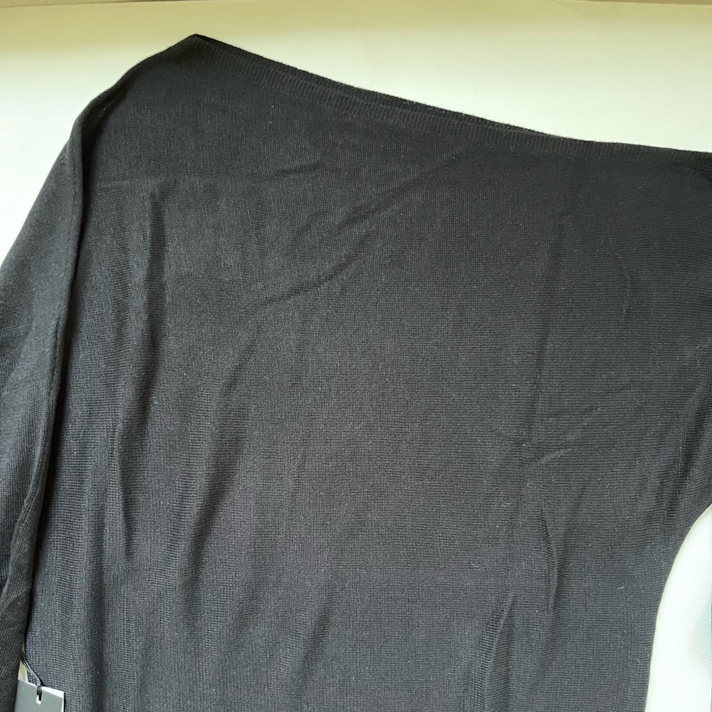 Aritzia black off-the-shoulder sweater